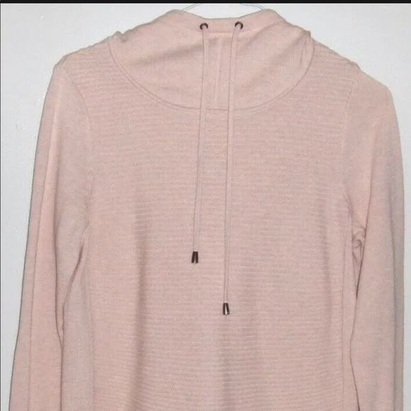 PALE PINK HOODIE ARTISAN NY Small WOMENS - Picture 2 of 11